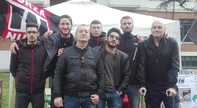 A Varedo Forza Nuova dice no al degrado
