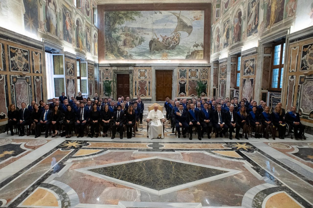 I presidenti delle Province accolti da Papa Francesco FOTO