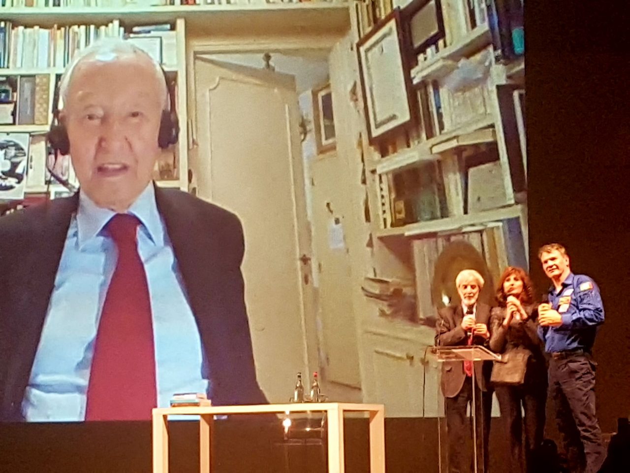 Verano, Paolo Nespoli dialoga con Piero Angela