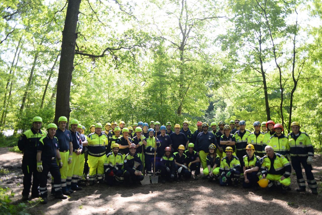 Emerlab Family, la Protezione civile in campo