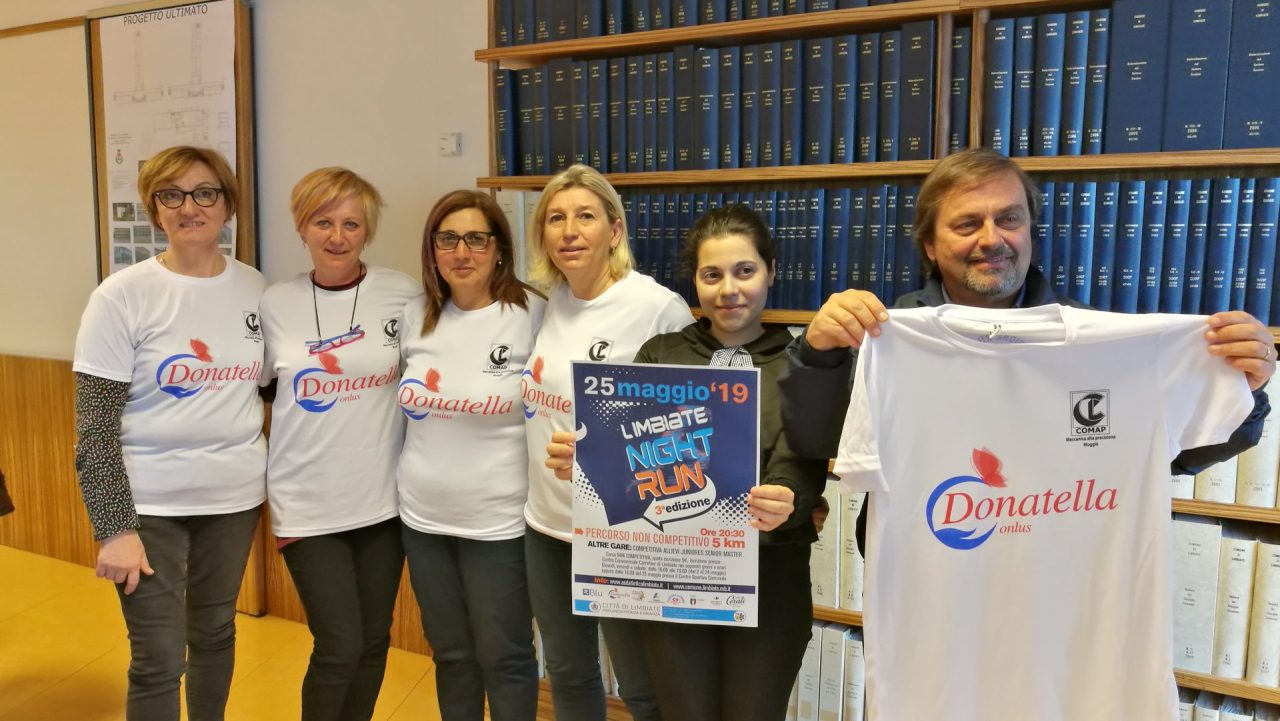 La Night run scalda i motori in corsa la solidarietà