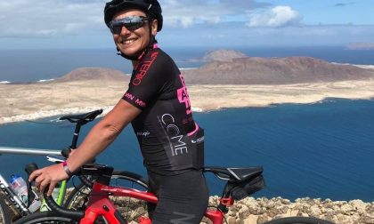 L'impresa di Sabrina: 4mila chilometri in bici per aiutare i bambini