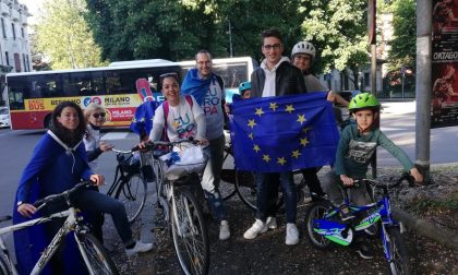 Festa dell'Europa: in bicicletta per le strade di Monza - FOTO