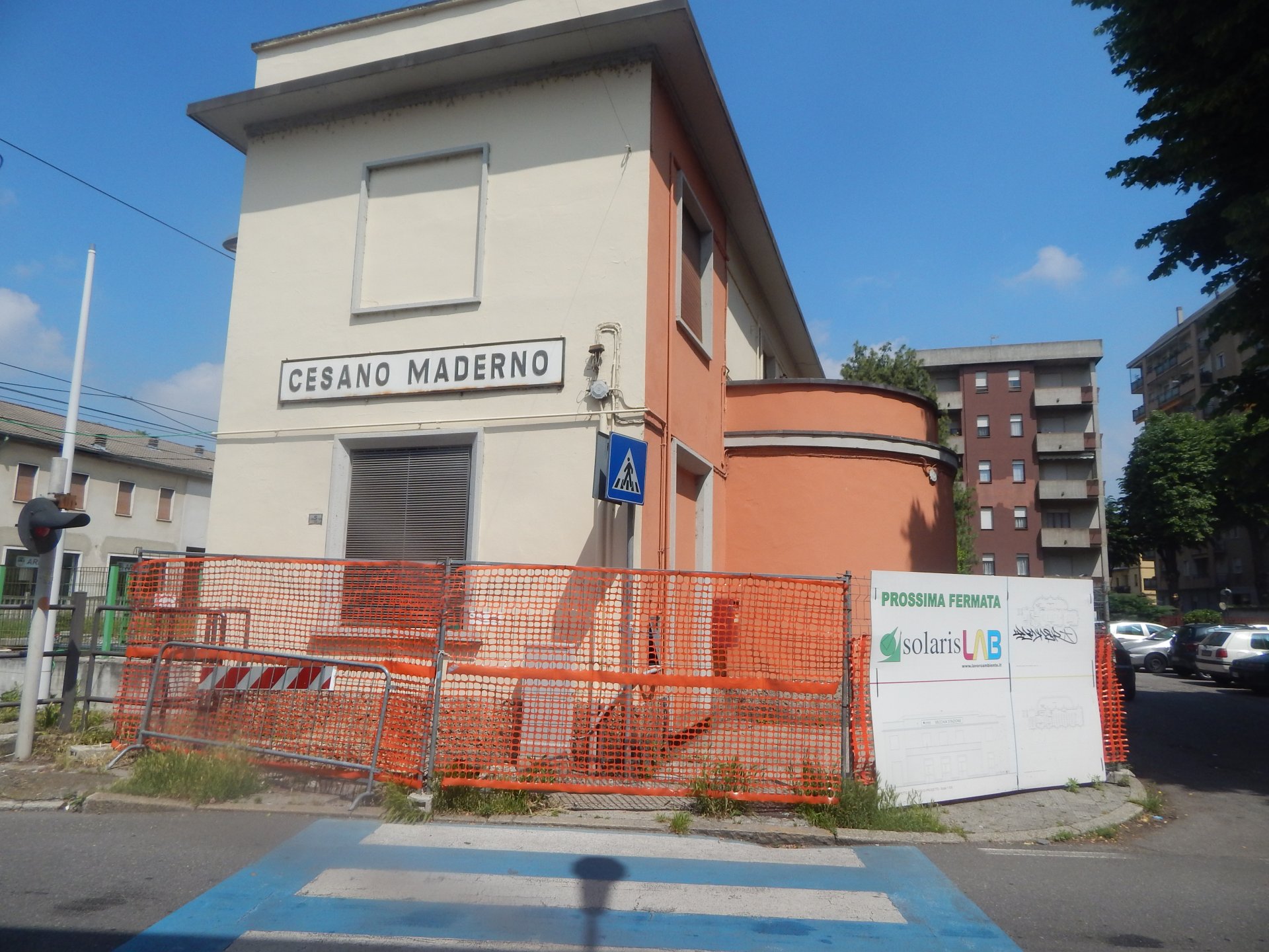 Cesano Maderno: lavori riqualifica ex stazione