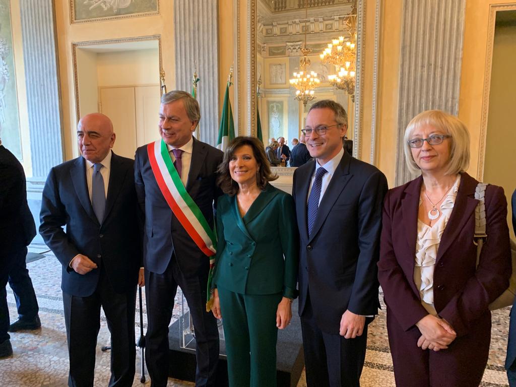 Il presidente del Senato Elisabetta Casellati a Monza per incontrare gli imprenditori