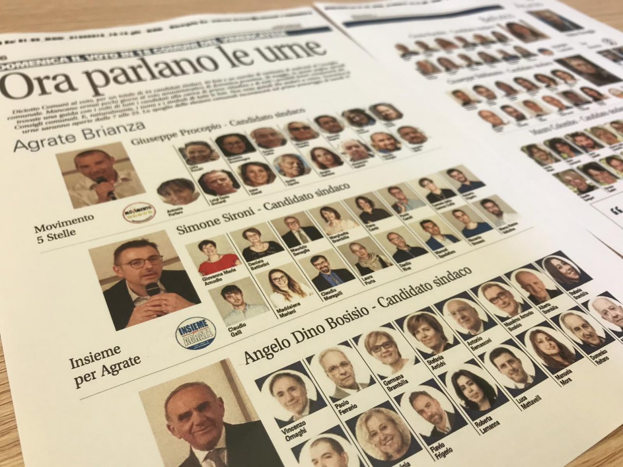 Elezioni, sul Giornale di Vimercate le foto dei 600 candidati al Consiglio comunale