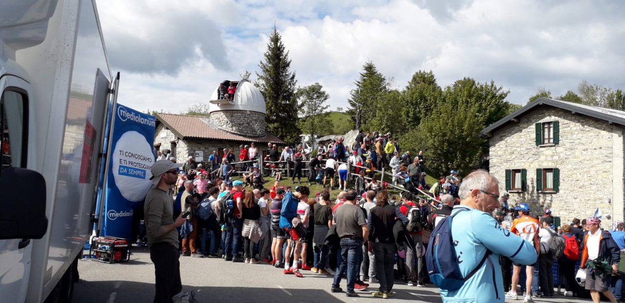 Da Veduggio alla Colma di Sormano per salutare il Giro d’Italia