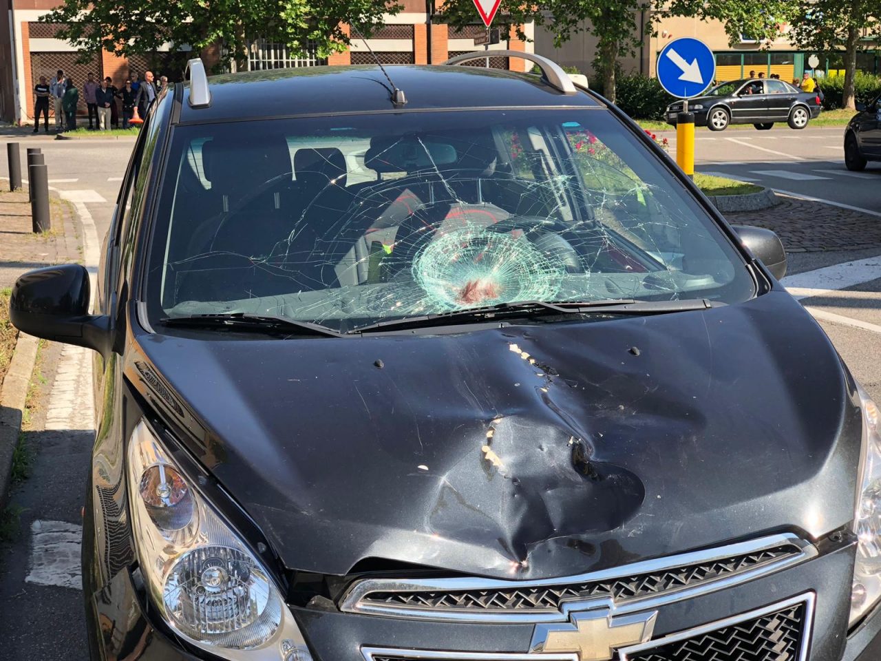 Donna investita deceduta in ospedale FOTO E VIDEO
