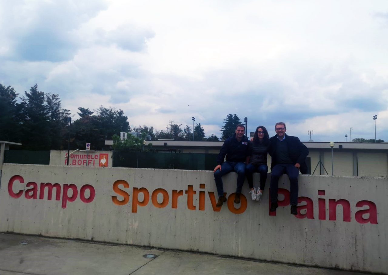 Giussano, Antonio Rossi e Martina Cambiaghi in città per il candidato Marco Citterio
