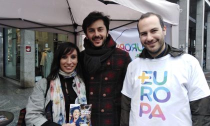 Cristina Bagnoli di + Europa a Monza per l'ultimo weekend di campagna elettorale