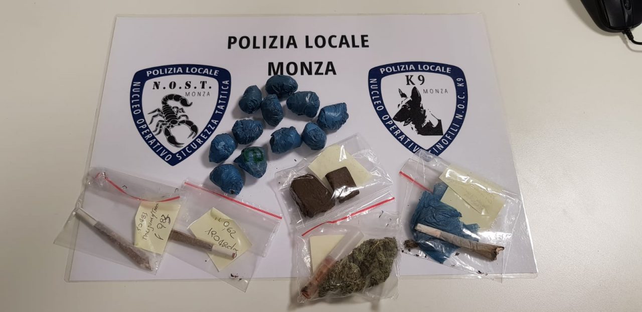 Droga, controlli a tappeto della Polizia locale
