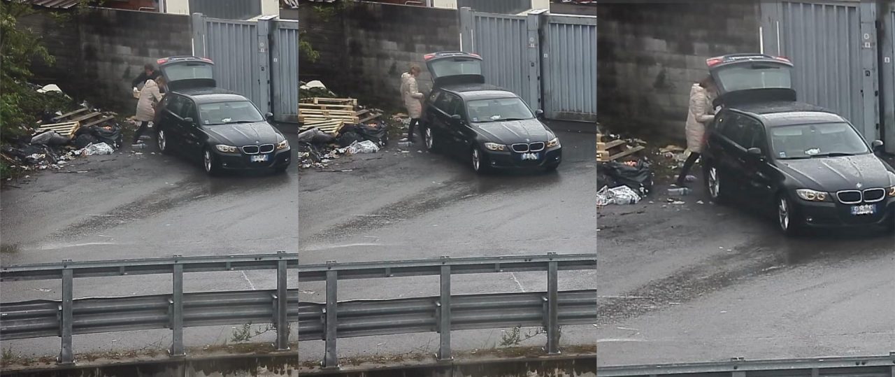 Scaricano rifiuti abusivi: beccati dalle telecamere nascoste