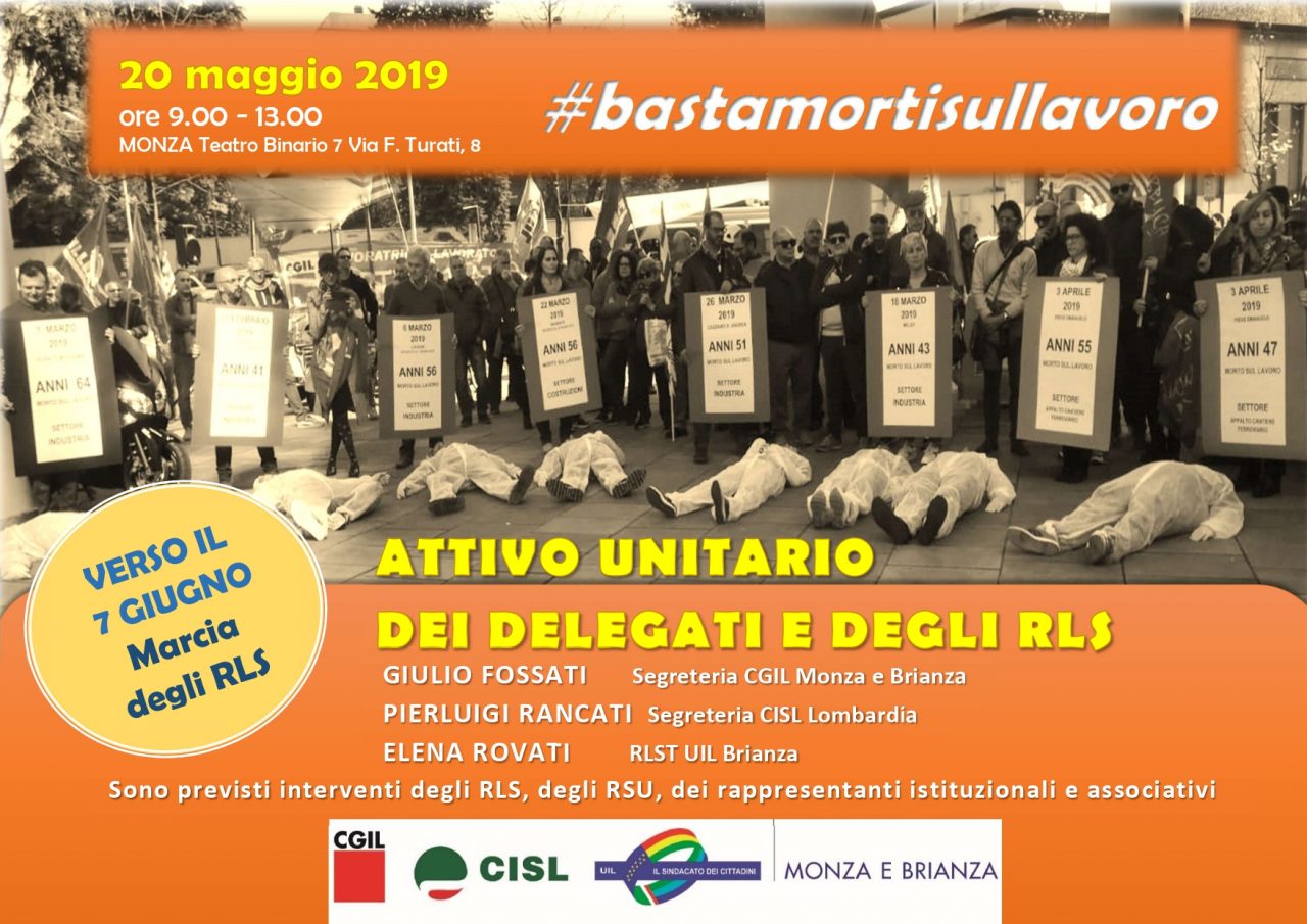 In marcia contro gli infortuni sul lavoro