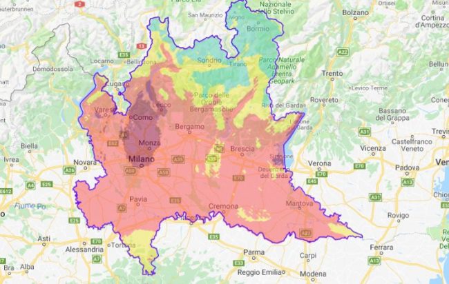 L’ozono in Brianza continua a salire I DATI