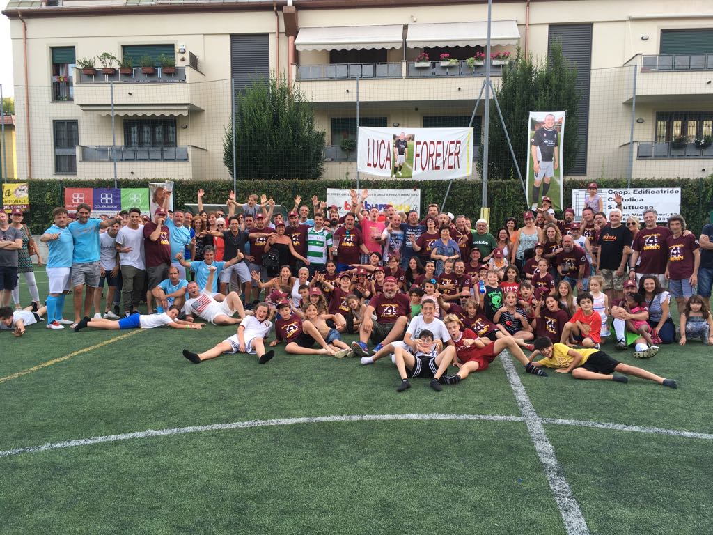 Memorial per Luca, tutti in campo con il cuore che batte