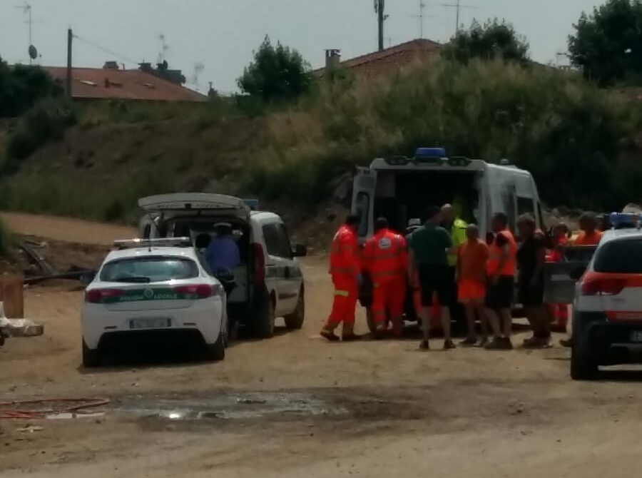 Macherio, infortunio sul lavoro in cantiere