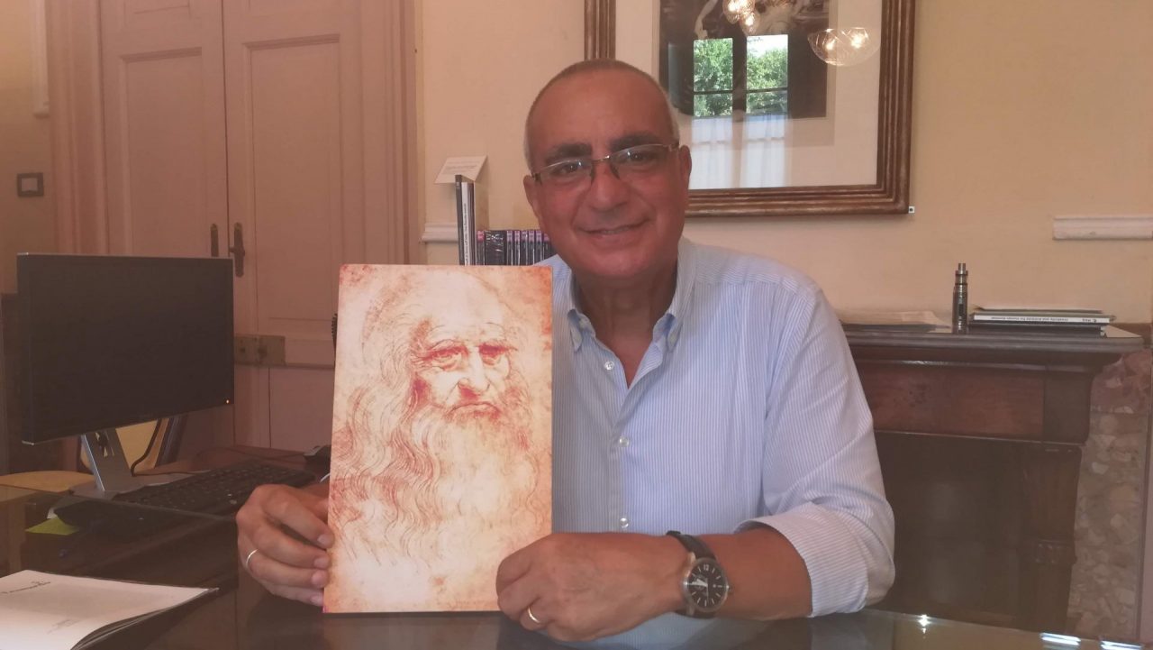 Francesco Fava svela un volto nascosto nell’occhio di Leonardo