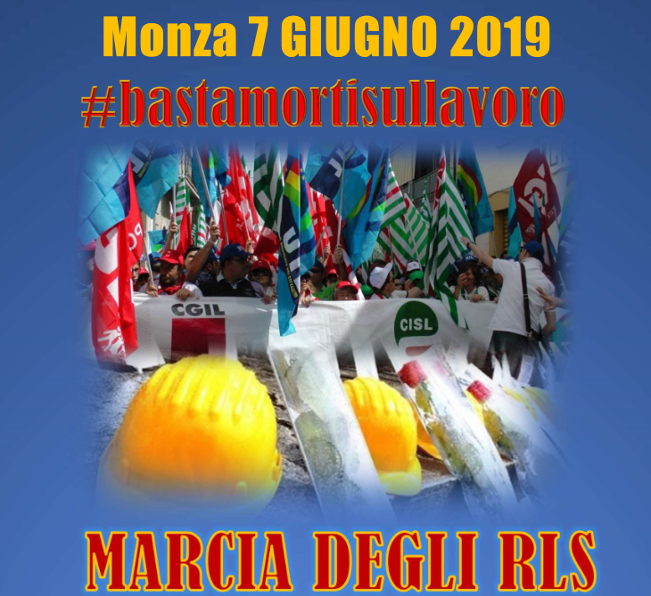 Lavoratori in marcia per la sicurezza