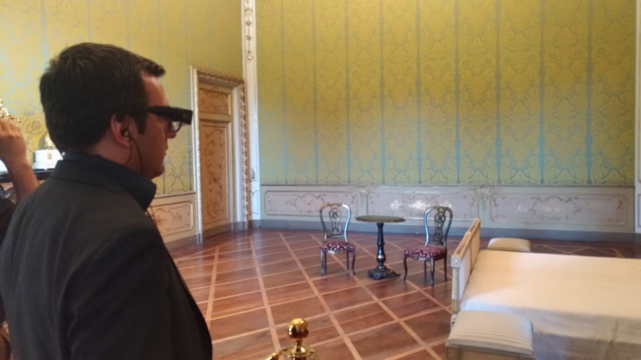 In Villa Reale arriva la Realtà aumentata