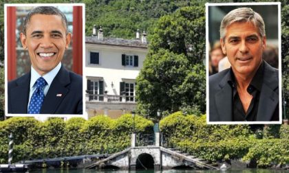 Gli Obama arrivano a Laglio da George Clooney