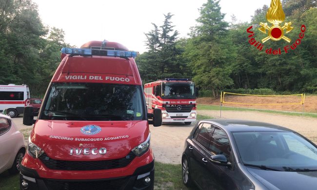 Si cerca una persona caduta nel Ticino a Motta Visconti