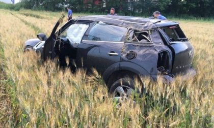 Ruba l'auto ad un pensionato di Agrate: dopo 10 giorni si schianta in un campo a Cremona