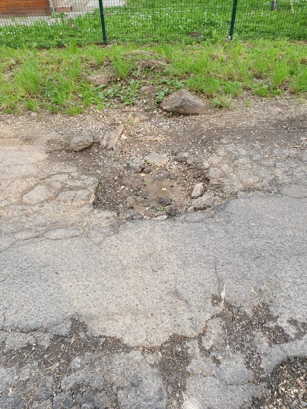 monza buche via della Fortuna