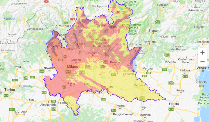 Ozono superata la soglia d’allarme in Brianza I DATI
