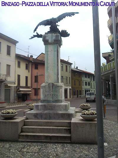 Al via il restauro del Monumento ai Caduti di Binzago
