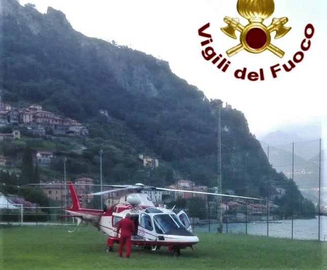 Calciatrice dispersa nel lago di Como