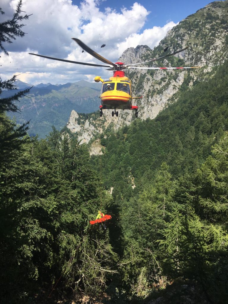 56enne precipita in Grigna, è in condizioni serie