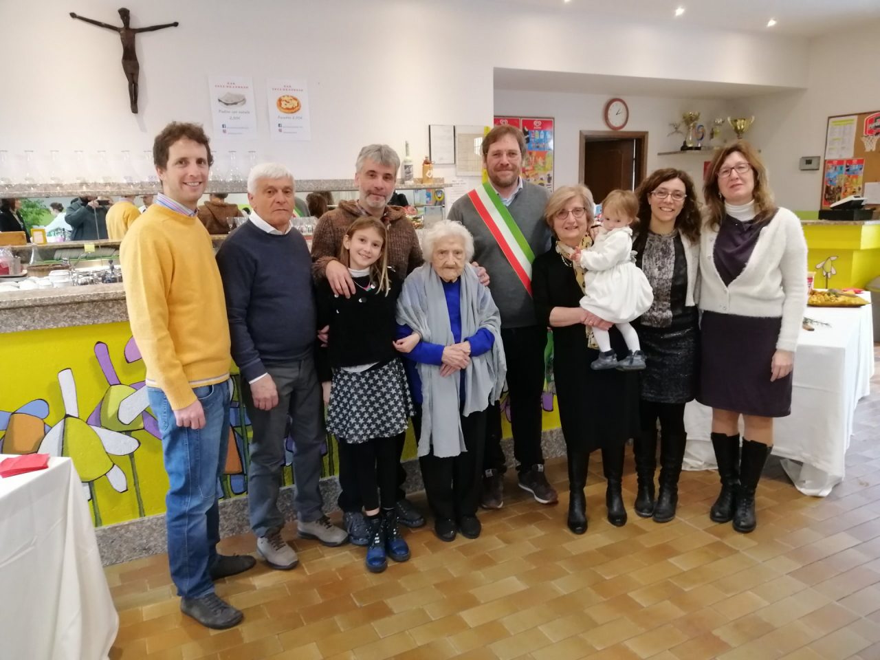 Bellusco piange “Nonna Lina”