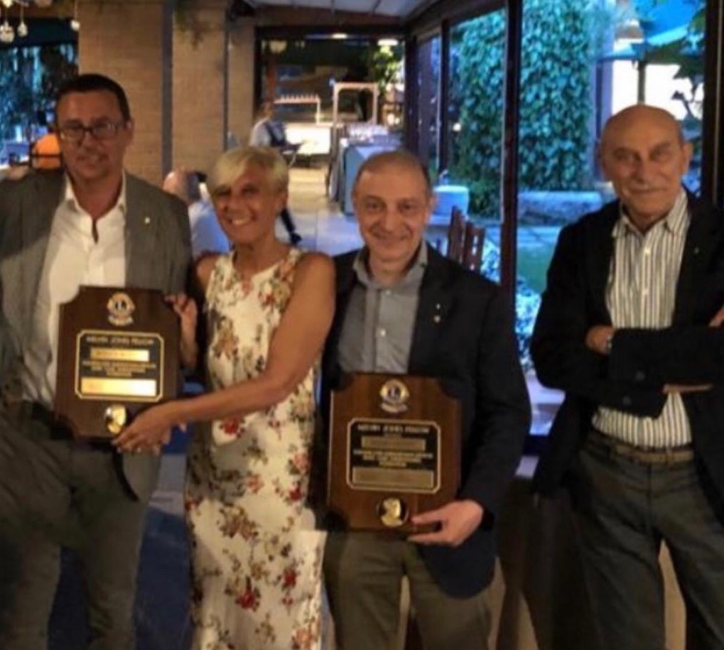 Due riconoscimenti “Melvin Jones”  in casa Lions