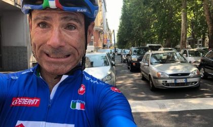 Davide Cassani, ct dei ciclisti, rischia la vita in una gita in Brianza