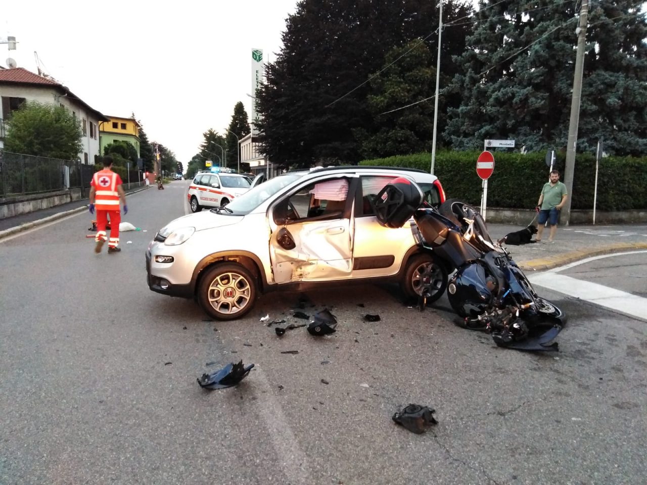 Barlassina, grave incidente in corso Milano: sul posto l’automedica