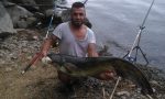 Caccia al siluro: pescato esemplare di oltre 20 kg VIDEO