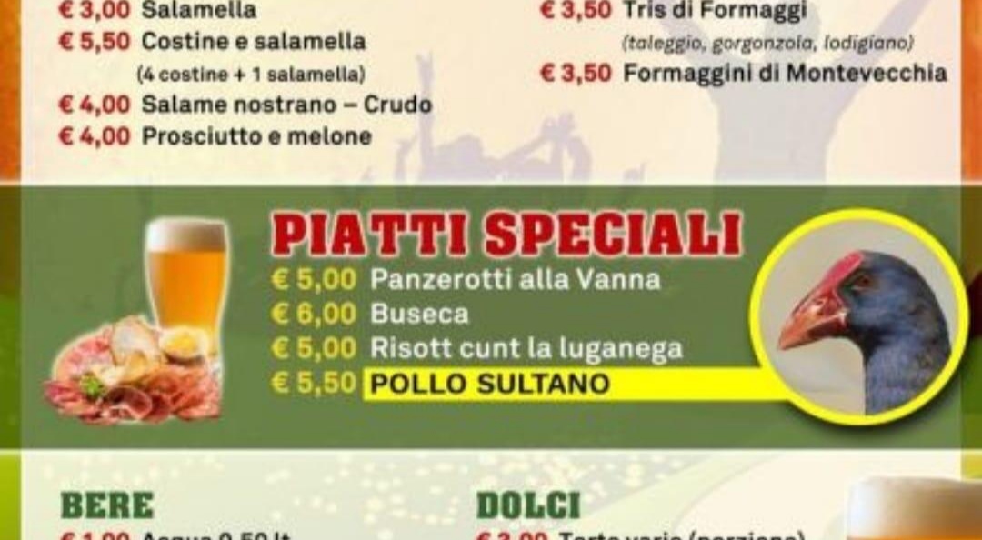 La polemica politica sbarca anche nel menù dei Giovani Padani