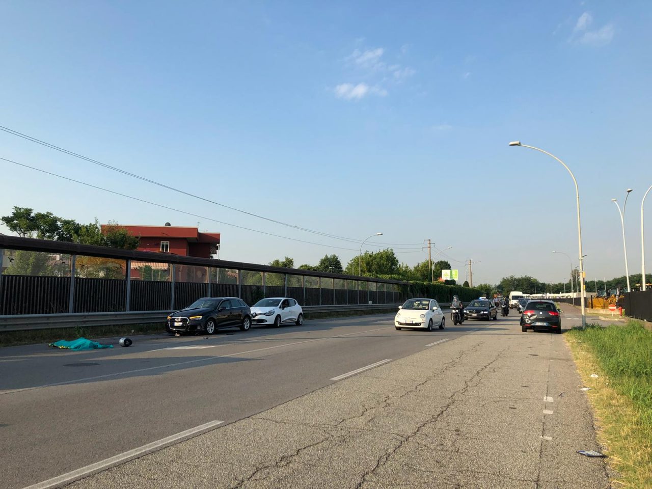 Incidente mortale sulla Sp121 FOTO