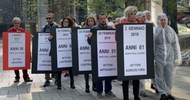 MB: Infortuni mortali raddoppiati nei primi dieci mesi dell’anno