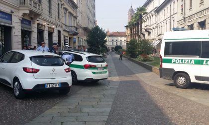 Degrado in centro Monza: interviene la Polizia locale