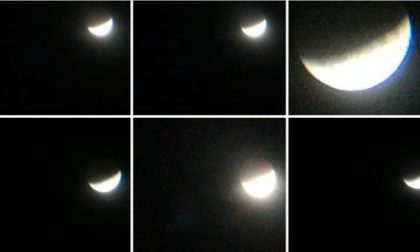 Vi siete persi lo spettacolo dell’eclissi di luna? Ecco foto e video