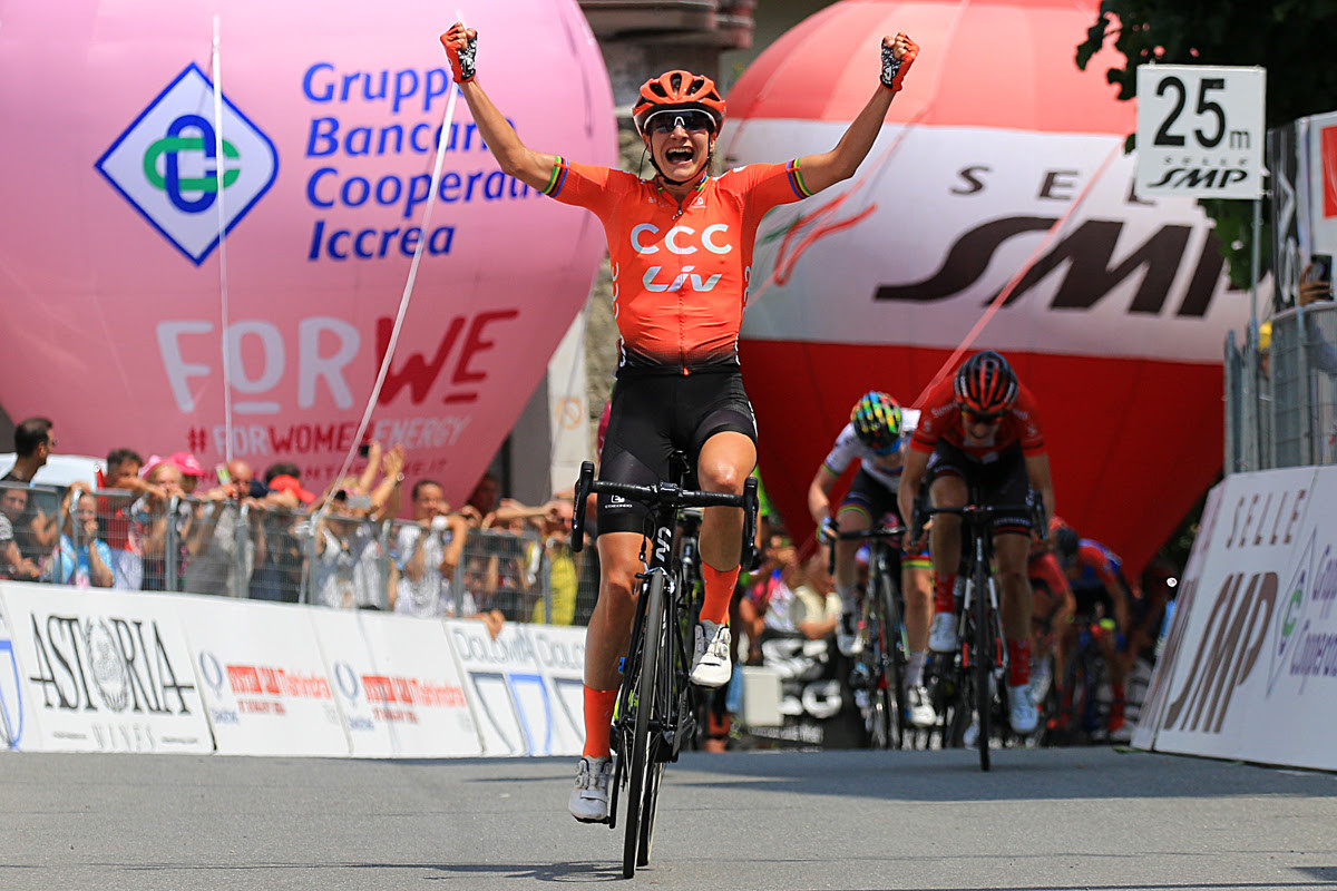 Giro Rosa Iccrea, domani l’arrivo a Carate Brianza