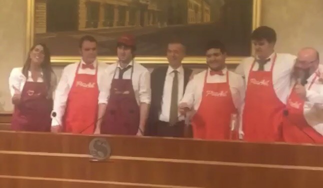 PizzAut in Senato, che emozione per i pizzaioli autistici