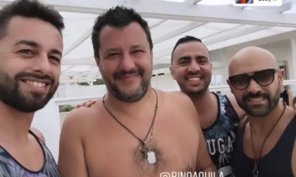 Veggian e Corigliano a Milano Marittima con Salvini