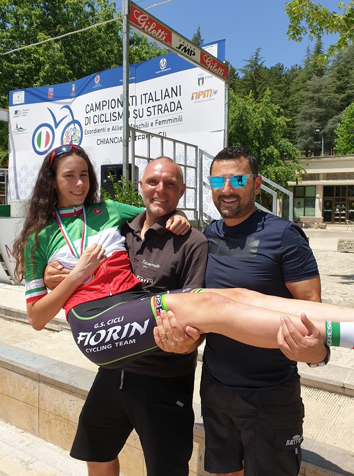 Gioia Cicli Fiorin con Federica Venturelli