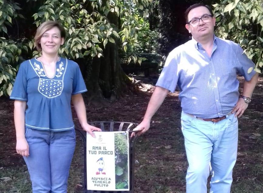 Al via la campagna per tenere  pulito il Parco Tittoni di Desio