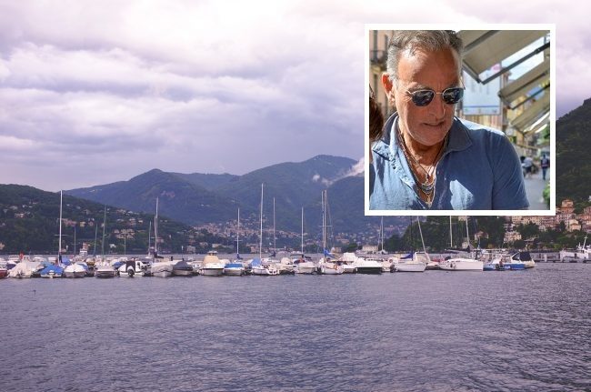 Bruce Springsteen in vacanza sul lago di Como fa impazzire i fan FOTO