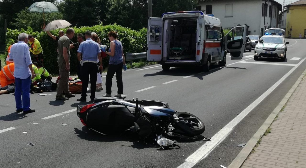 Briosco, grave incidente a Fornaci FOTO