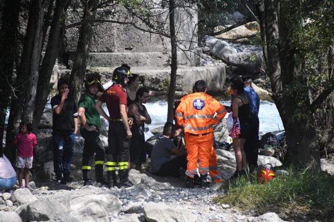 Domenica da bollino rosso all’Adda: tre persone soccorse FOTO