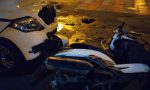 Incidente nella notte: motociclista in ospedale